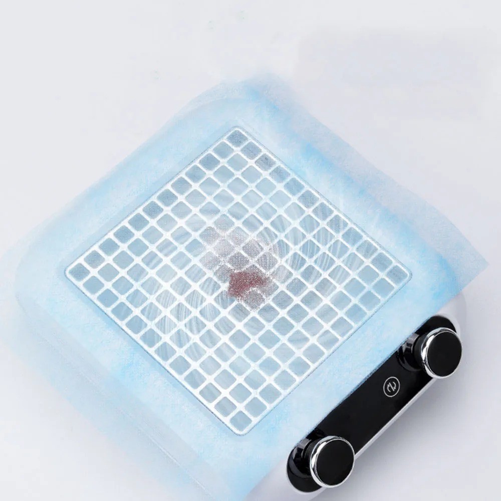 100pcs Nail Dust Collector Filter Paper Disposable Non Woven Manicure Vacuum Bag