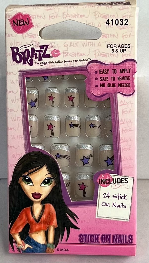 4 Bratz Stick On Nails – Fashion Passion 41032