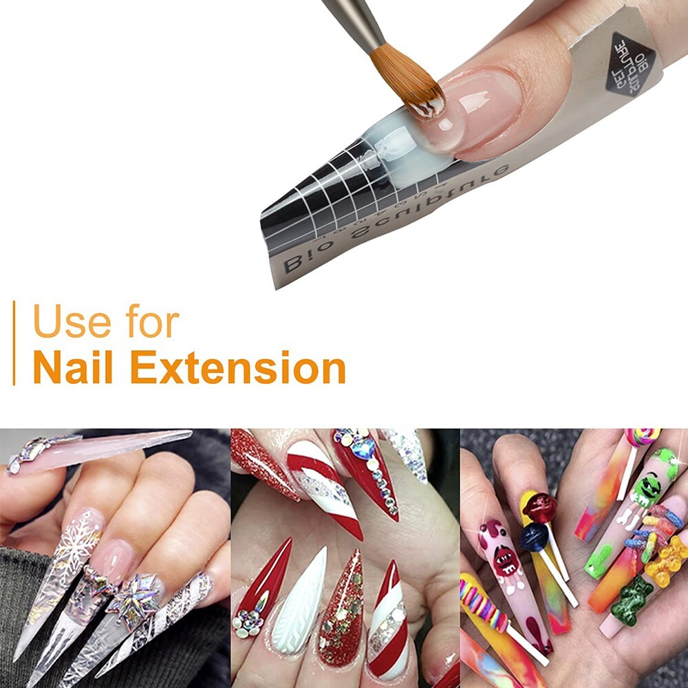 Acrylic Kolinsky Nail Brush Sizes 8-24 Nail Art Brushes Xmas Christmas Gift