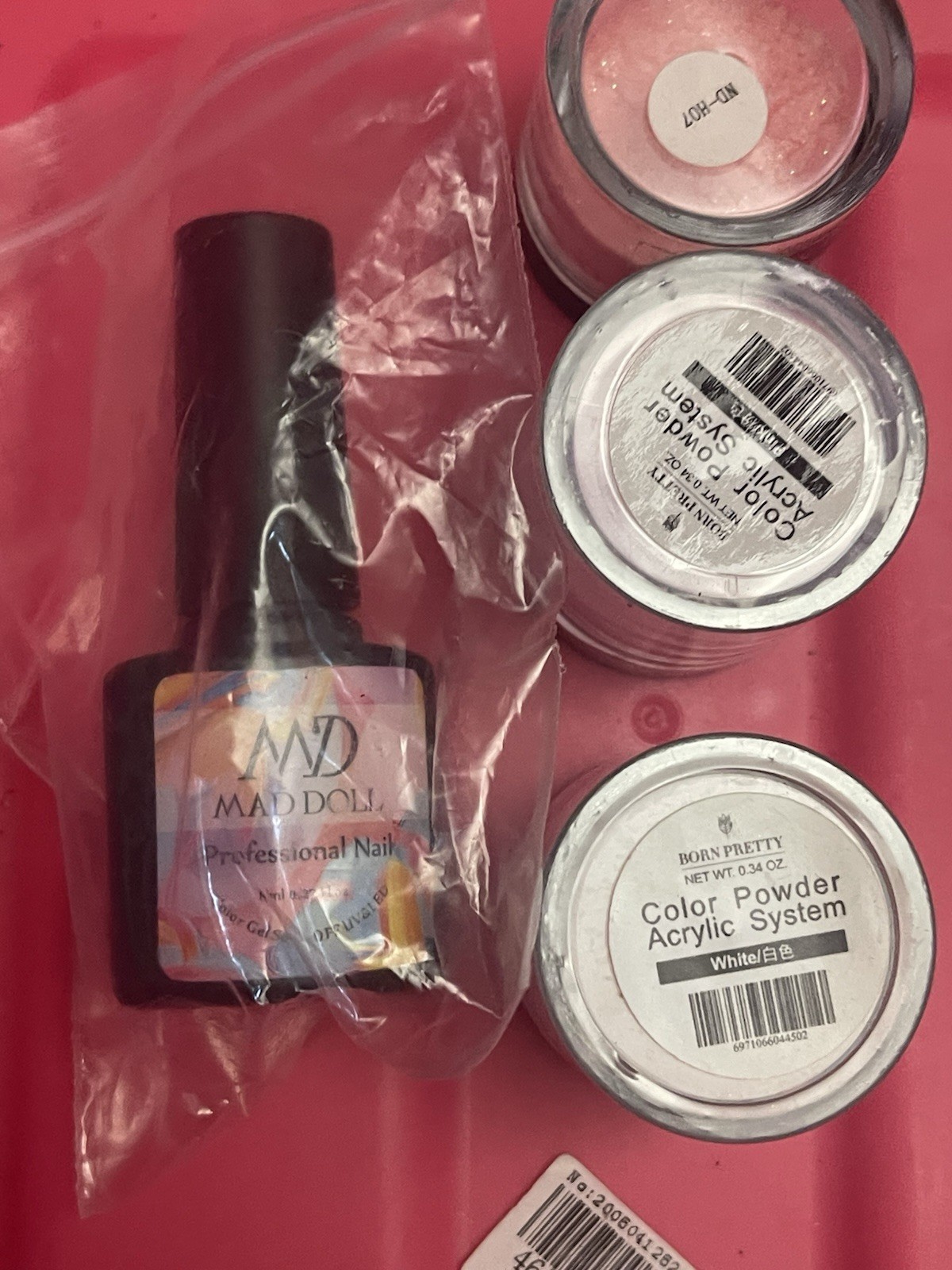 BORN PRETTY 3 & 1 Acrylic Dipping Powder Nail Art Carving Mad Doll Gel Polish