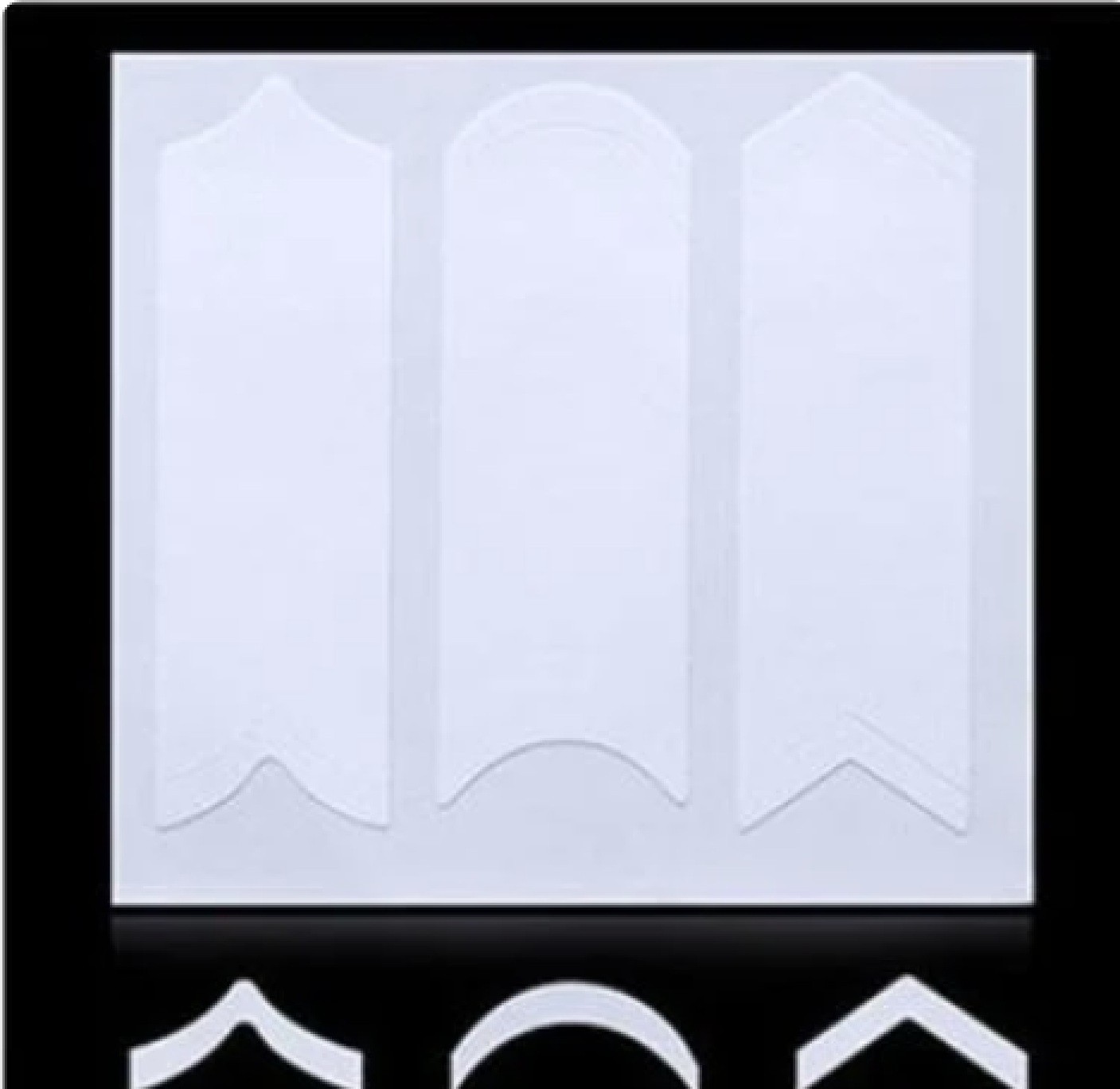2- 50 Sheets French Tip Guides Sticker Manicure Stripe Edge Nail Art Decor DIY,