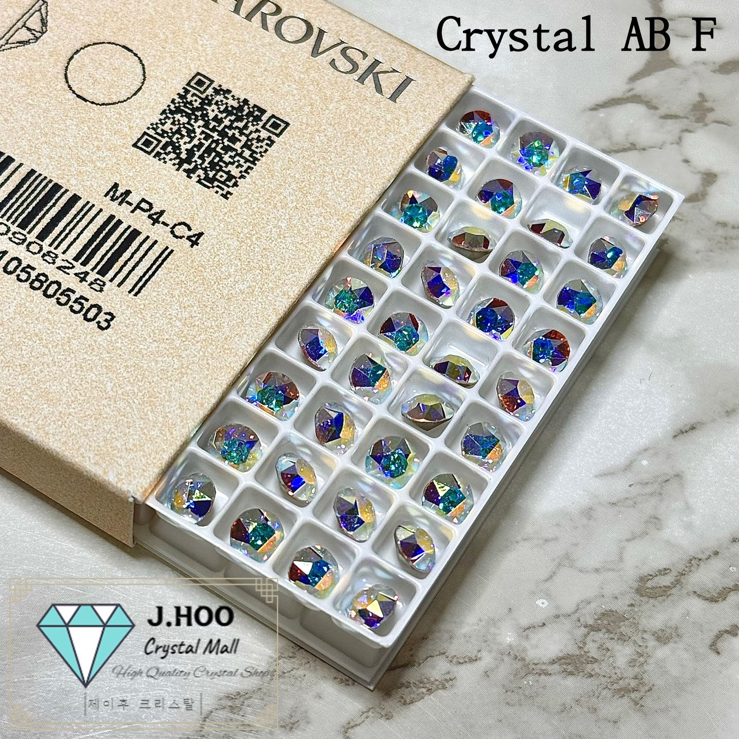 Swarovski Crystal 1088 -Crystal AB F