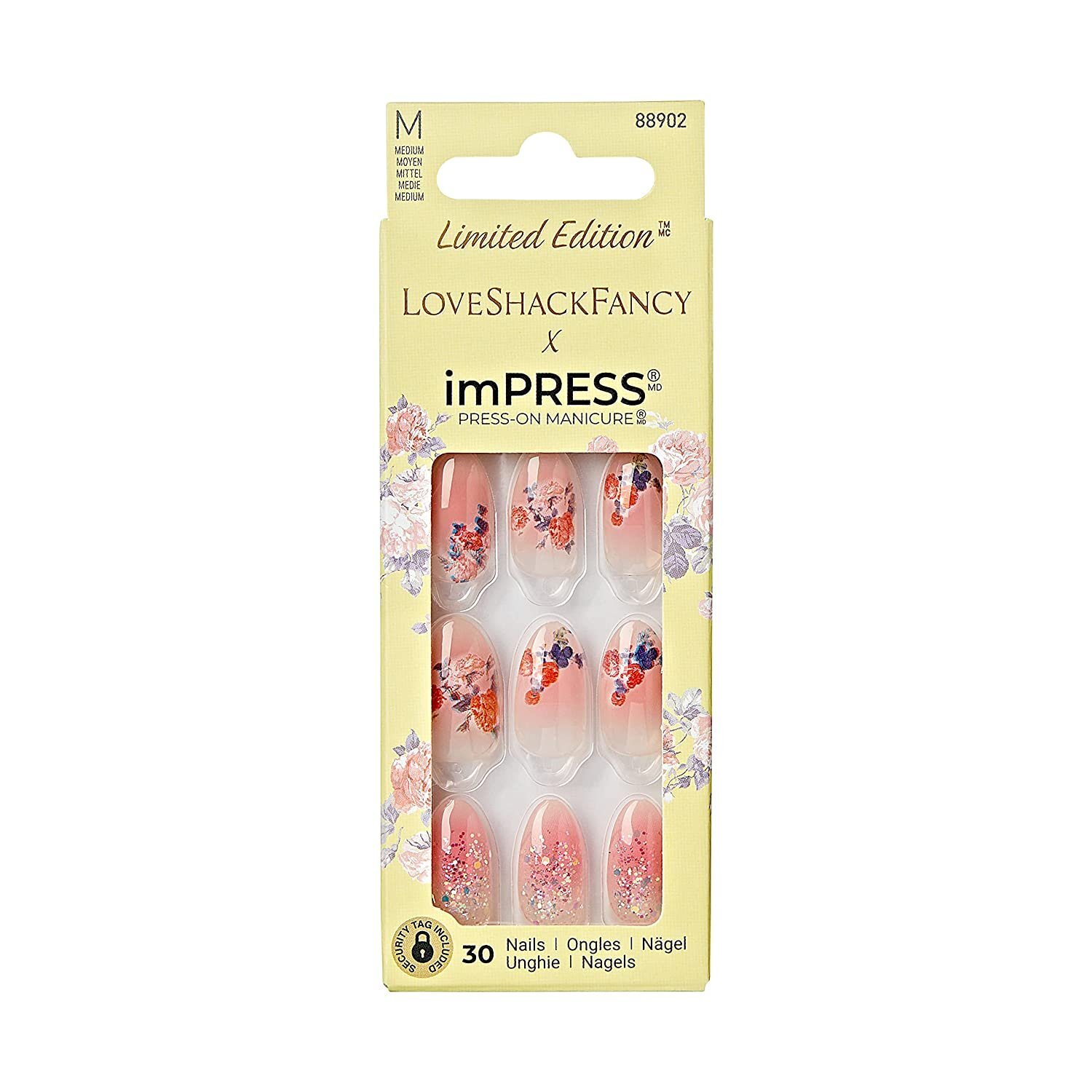 KISS LoveShackFancy x imPRESS Press-On Manicure Limited Edition, Style…