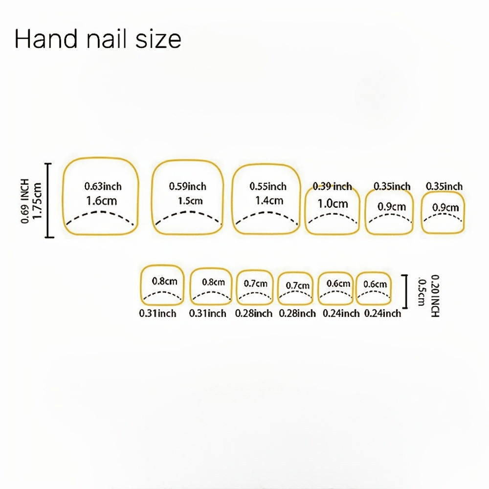 48Pcs Lake Blue Steampunk Nails, Butterfly Flower Design for Fingers & Toes