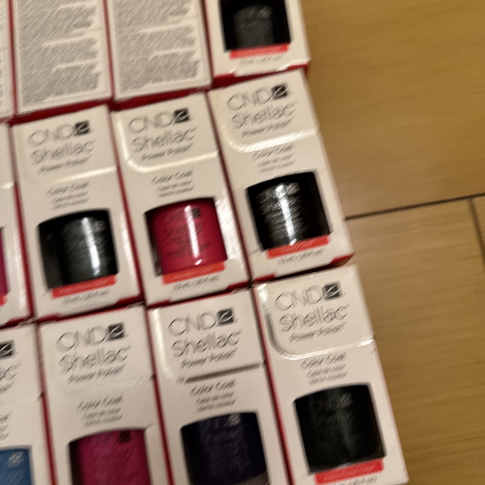 18 Bottles Lot New CND SHELLAC Power Polish UV Gel Nail Color Coat $400 Variety