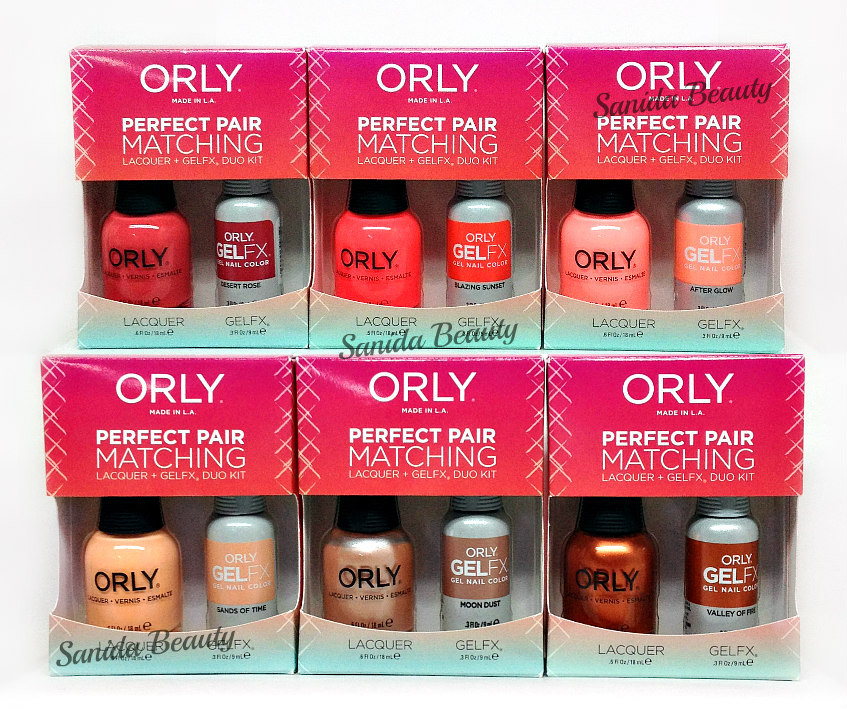 Orly Perfect Pair (Gelfx + NL) – NEON EARTH Collection – Pick Your DUO