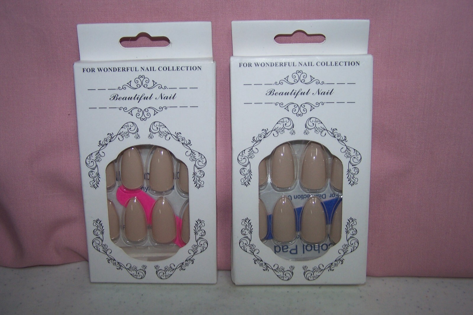 (2) Beautiful Nail for Wonderful Nail Collection Professional Nail Care Press On