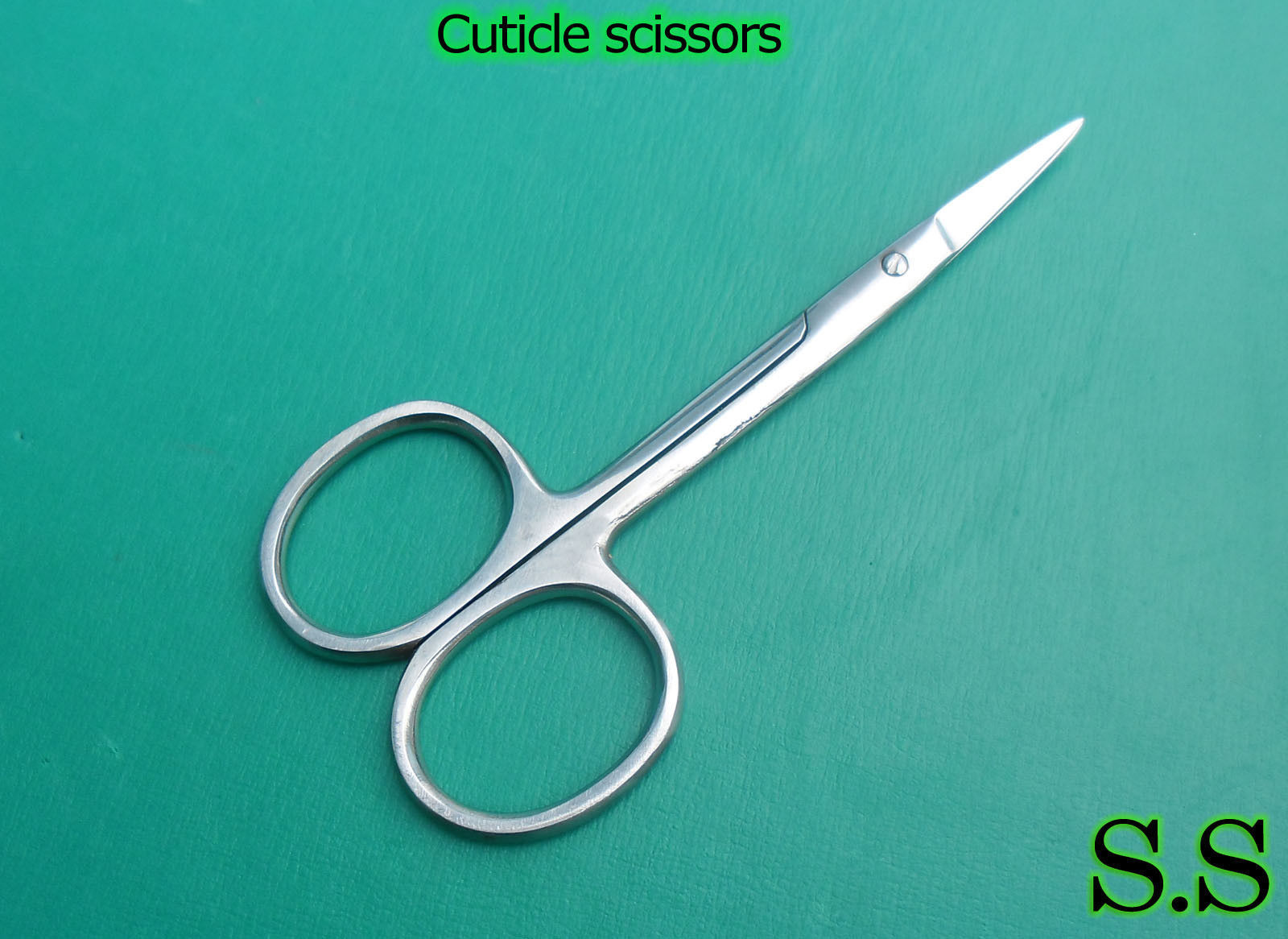 4 PCS Nail Cuticle Fine Scissors Sewing Embroidery 3.5″