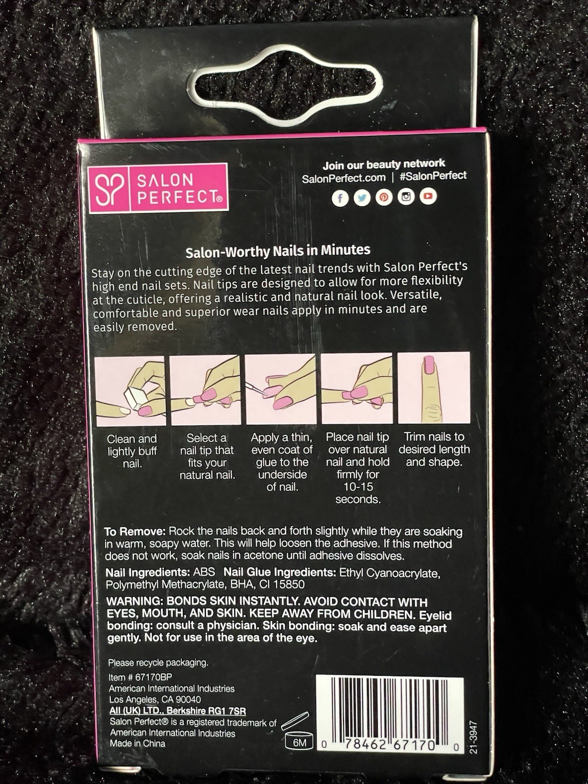 Salon Perfect Design Nail Set
