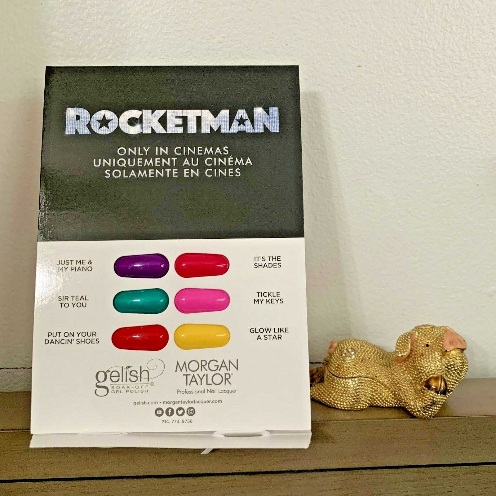 HARMONY GELISH DIP POWDER- ROCKETMAN 2019 0.8 oz * NEW COLLECTION (PICK ANY)