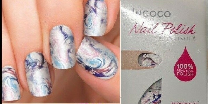 2 pk INCOCO Nail Polish APPLIQUE 16 strips ea MASTERPIECE