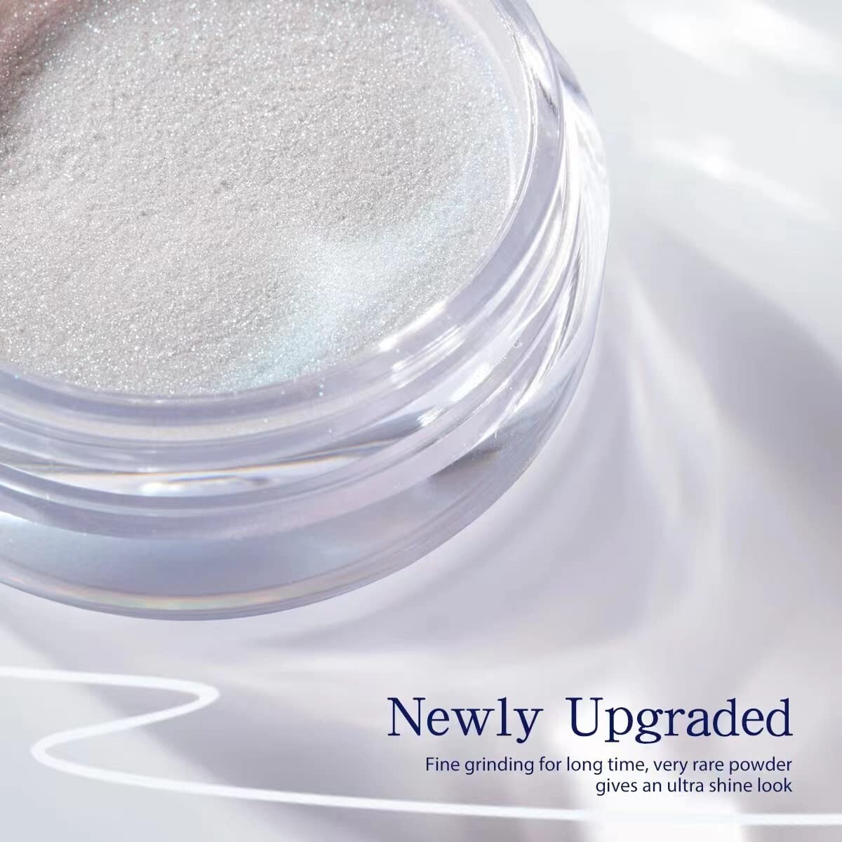 Luxury Aurora Color-Shifting Nail Powder – High-Gloss Sheen, Ultra-Fine Grind