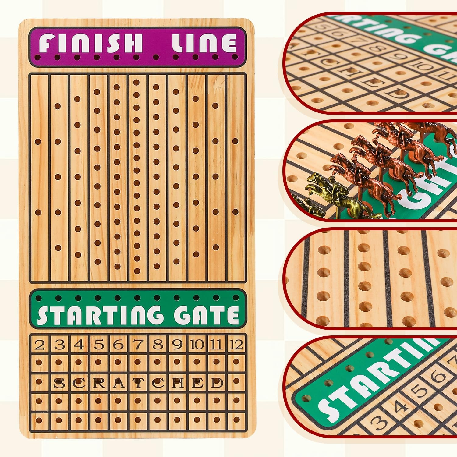 21 in Horse Race 21 Board Game, 21 Game