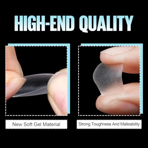 Square Nail Tips – Extra Short Nails, 360Pcs Acrylic Pre extra short square