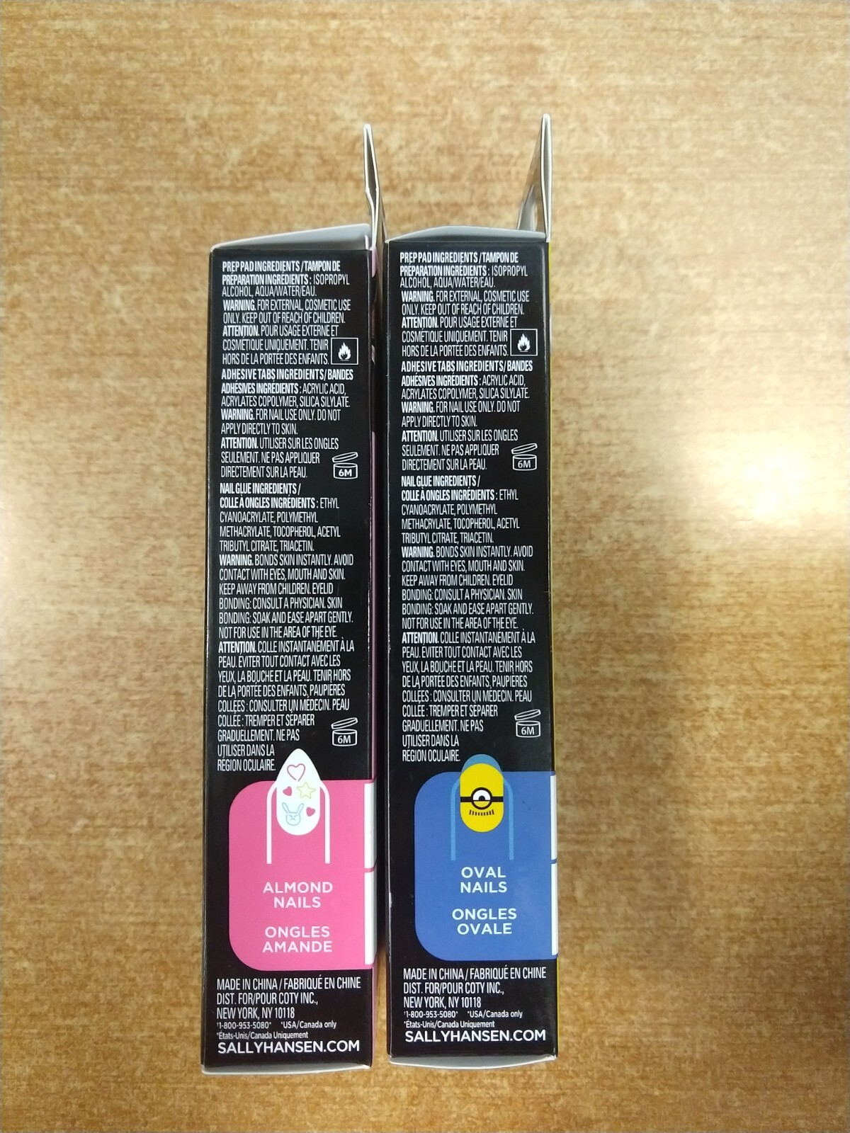 2 Sets: Sally Hansen x Despicable Me 4 Perfect Manicure Press-on Nails D5