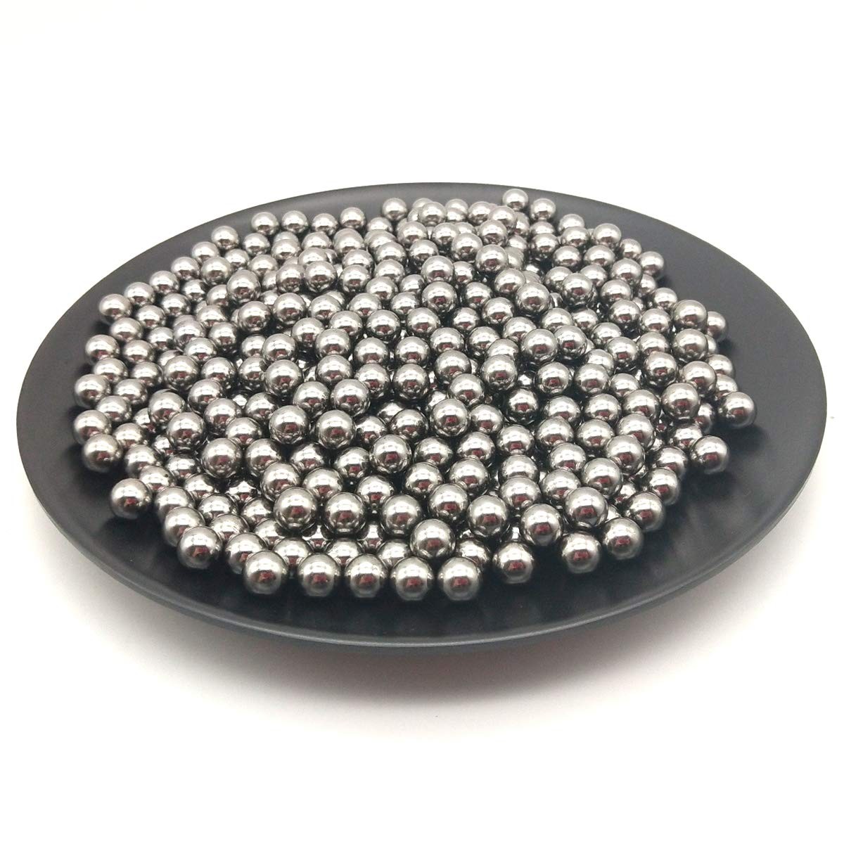 Z QINGZHENG 1600pcs 1/4inch Steel Ball 6.35mm Precision Steel Ball Bearing