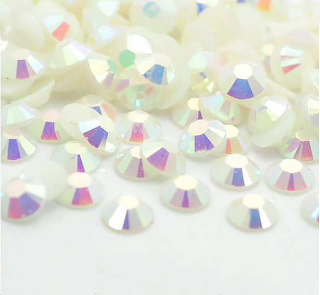 400pcs 4mm AB FLAT BACKED RHINESTONES NAIL ART SCRAPBOOK CRAFT #4
