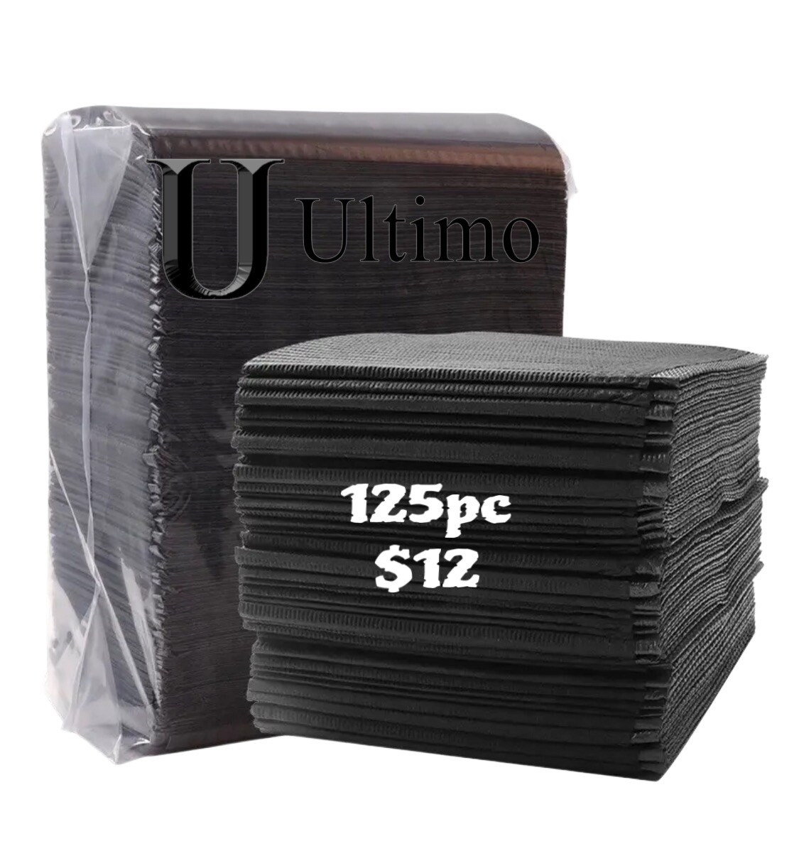 DISPOSABLE NAIL MATS – 125 PCS Negras