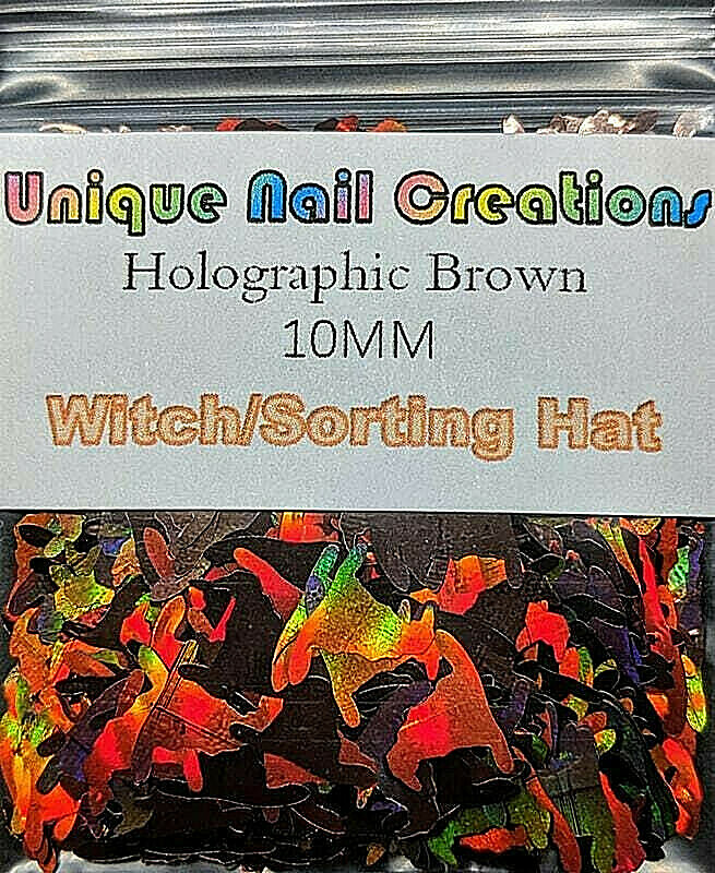 WITCH/SORTING HAT GLITTER~Holo Brown~Nail•Acrylic•Gel•Body Art•Face•Festival