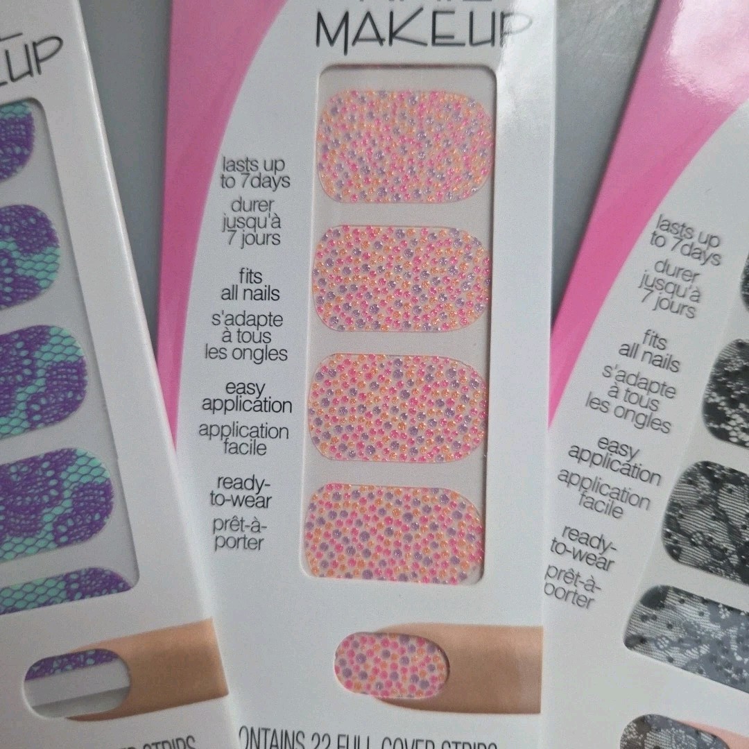 FING’RS NEW Nail Art Stickers Sets for 3
