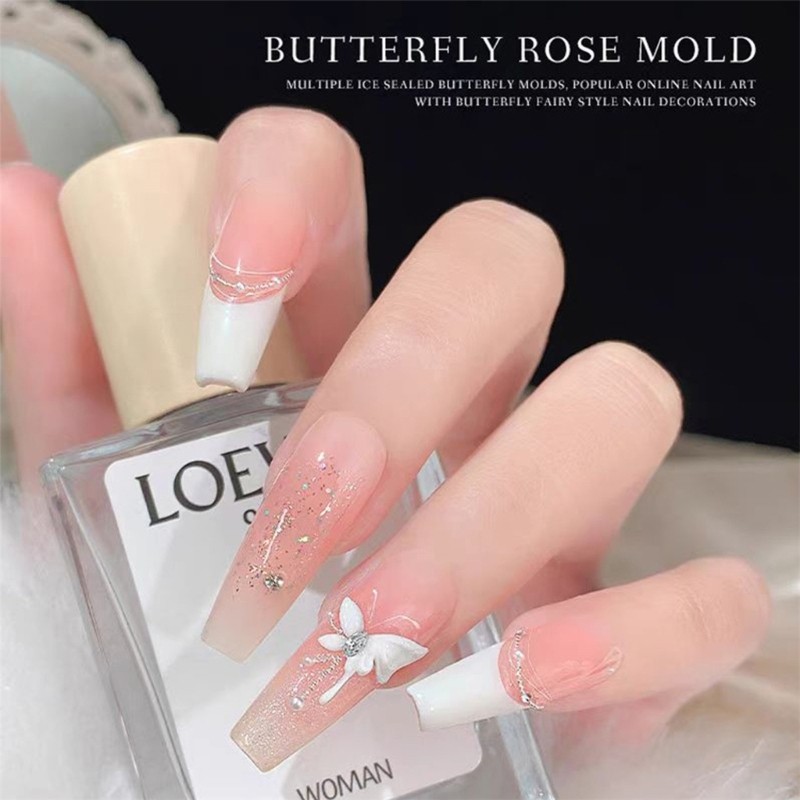 Easy to Use Silicone Mold for Detailed 3D Nail Art Nail Accesory for Manicurists