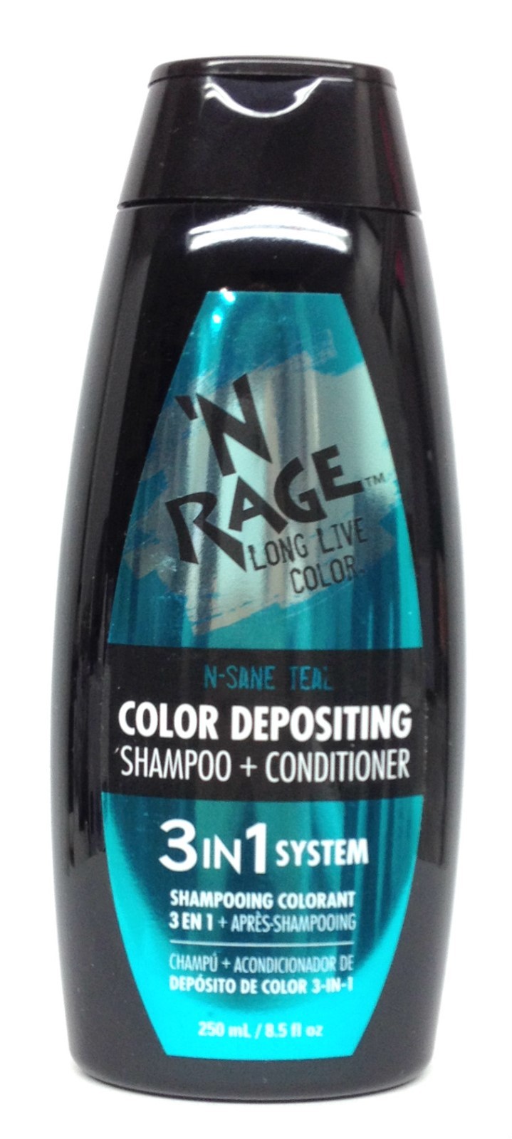 Ardell N’ RAGE – Halloween – Color Depositing Shampoo + Conditioner 8.5oz/250ml