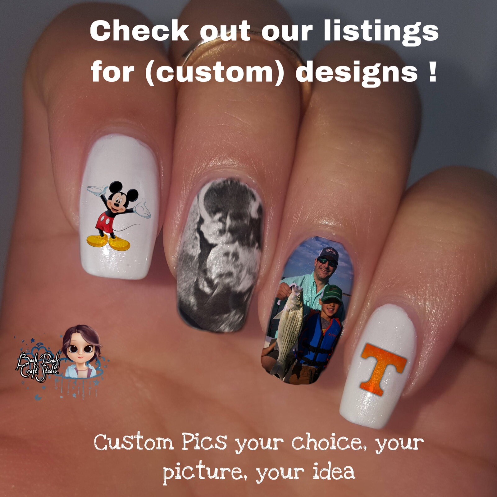 Adult Beverage Beer Waterslide Nail Decals Set Of 50 + Bonus & Instructions