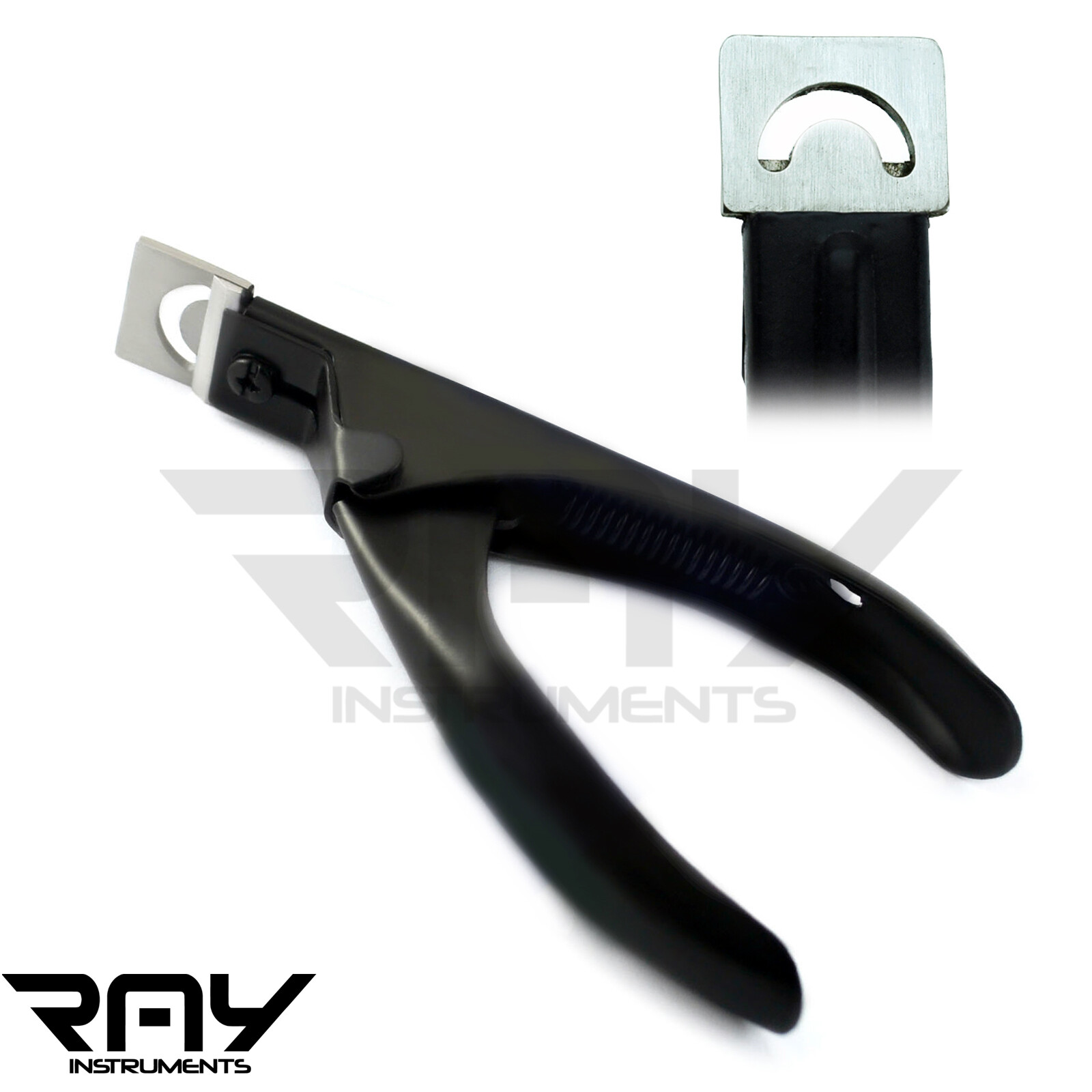 Pets Nail Grooming Acrylic Tip Cutter UV Gel Nail Straight Edge Clipper