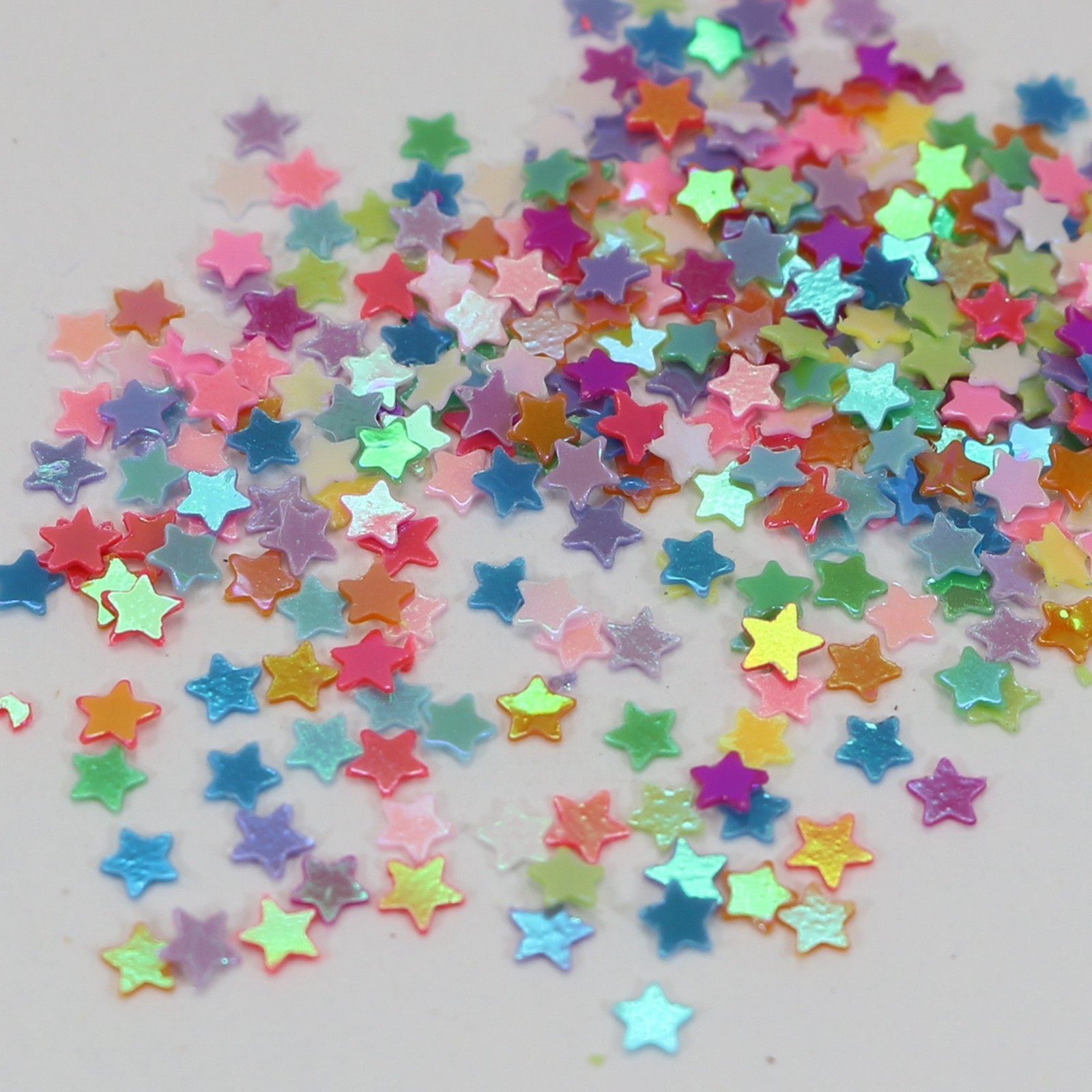 50 Gram Mixed Color Star Sequins Loose Tiny 3mm Nail Art Tips Scrapbook Craft