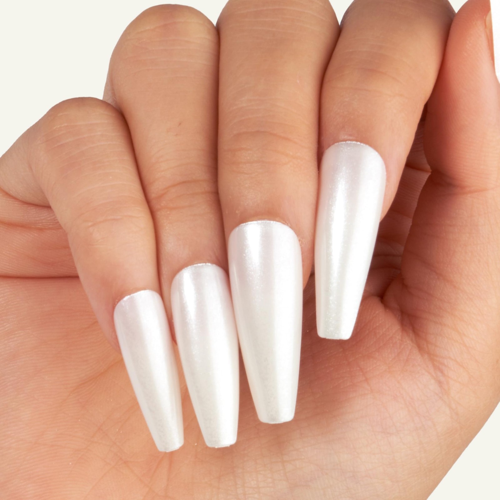 24 Pcs Holiday Press On Nails – Christmas French Tip Square Coffin Oval Fake …
