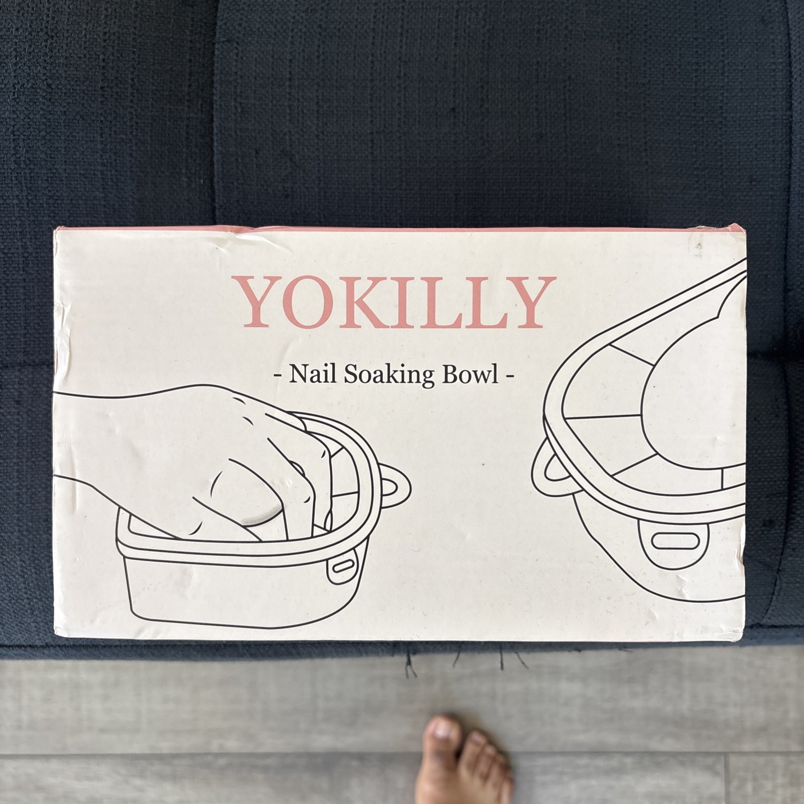 Yokilly Nail Soaking Bowl 2-Pack