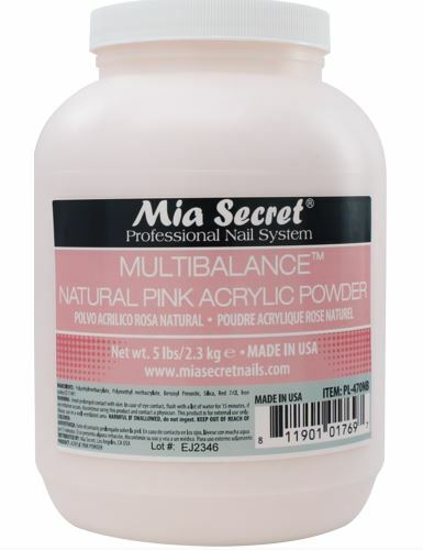 Mia Secret Multibalance Natural Pink Acrylic Powder 5 lb / 80 oz