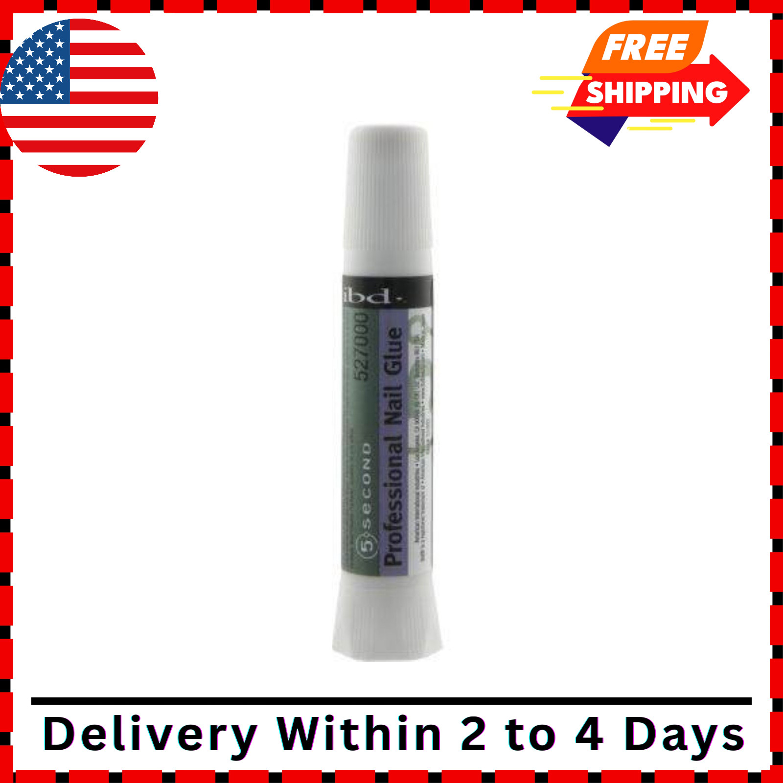 5 Second Professional Nail Glue, 0.07 Oz (pack Of 6)
