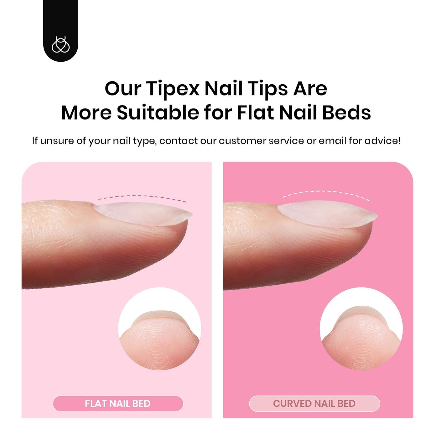 Beetles Tipex Instant Apex Nail Tips Kit, Medium Almond, 224PCS 16 Sizes 00-1…