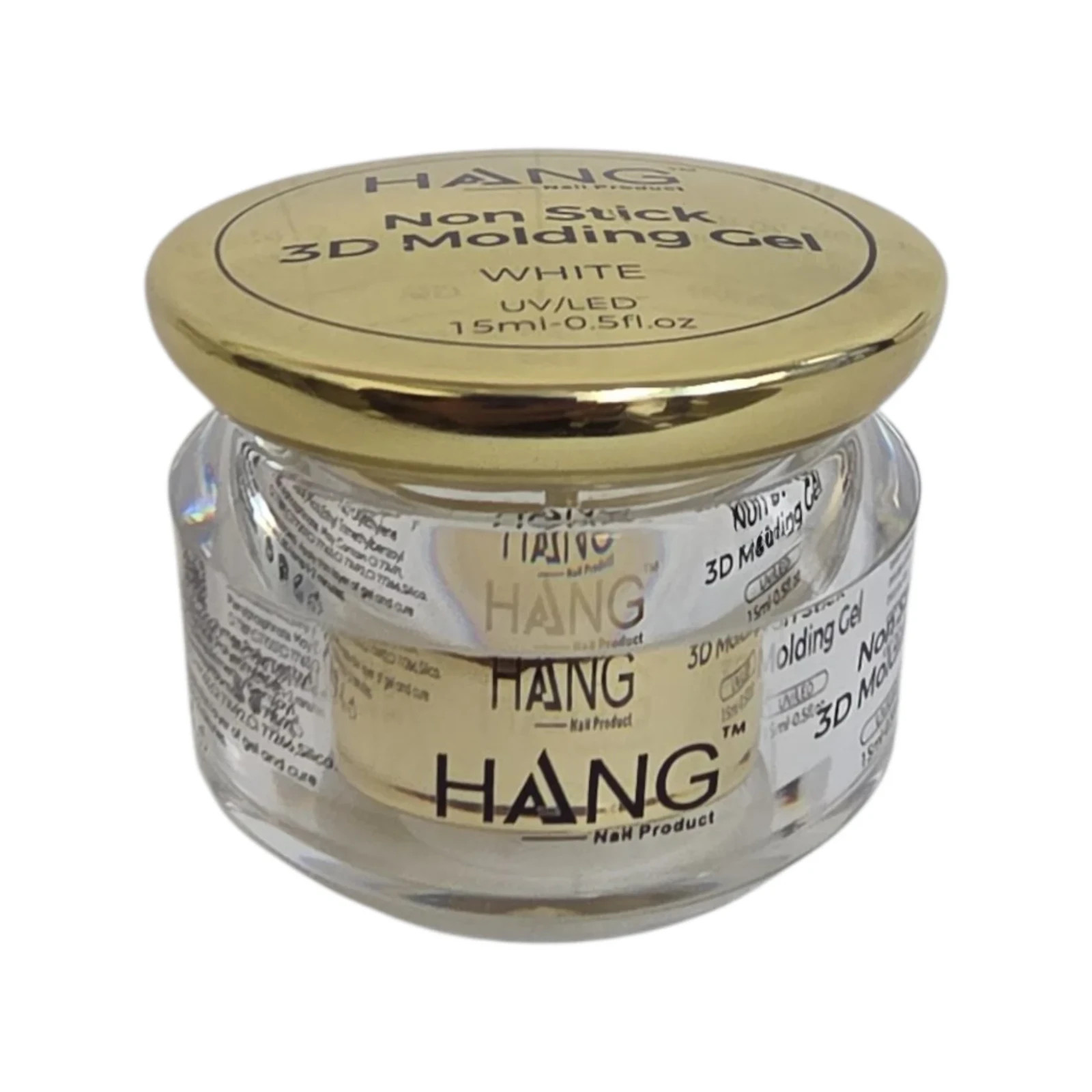 Hang Non Stick 3D Molding Gel UV/LED White 15 mL 0.5 fl oz