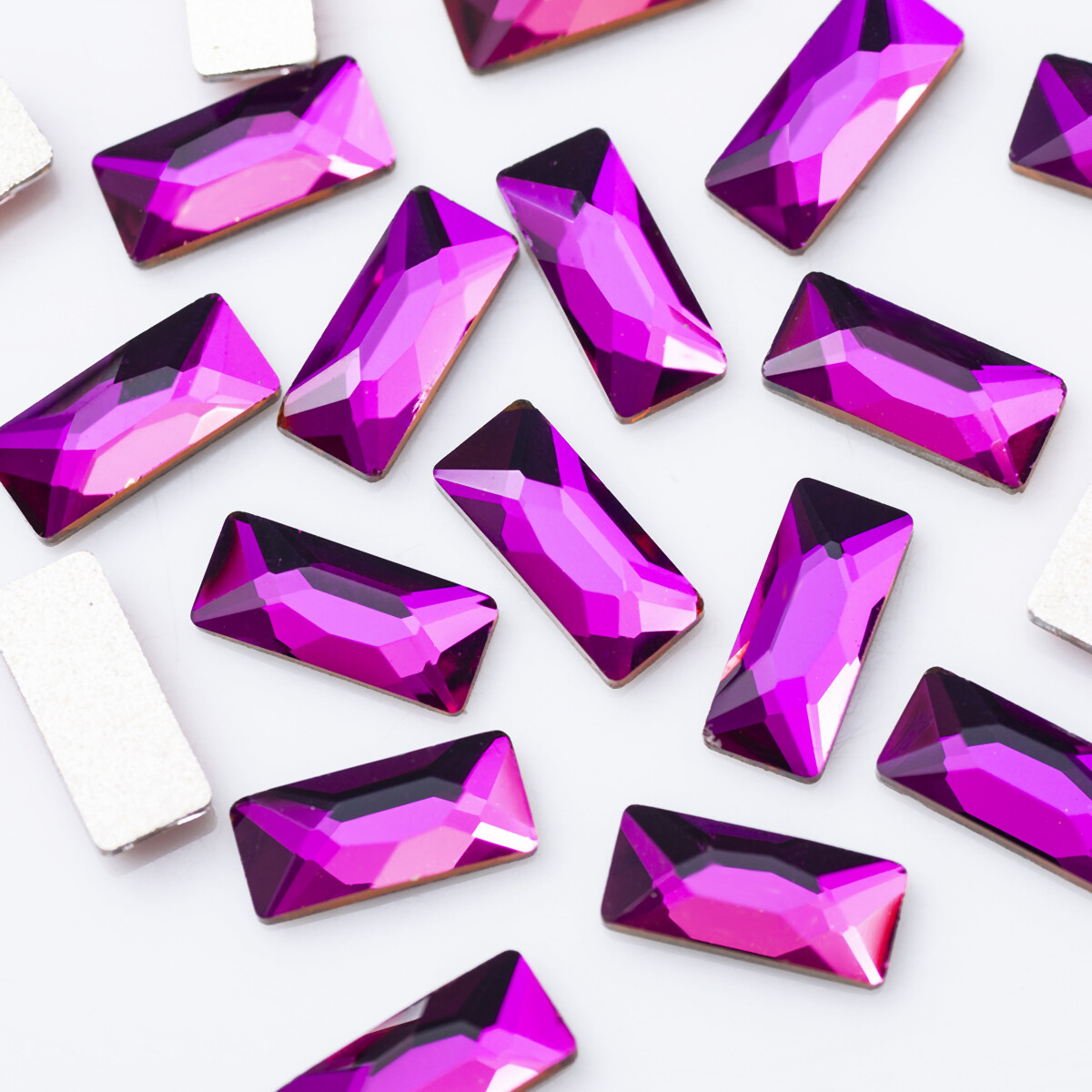 3x7mm Strass Nail Art Rhinestones Mini Triangles Colorful Stones Non hotfix DIY