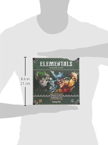 CMON Massive Darkness: Elementals, Multi-Color Small to Medium, Multi-color