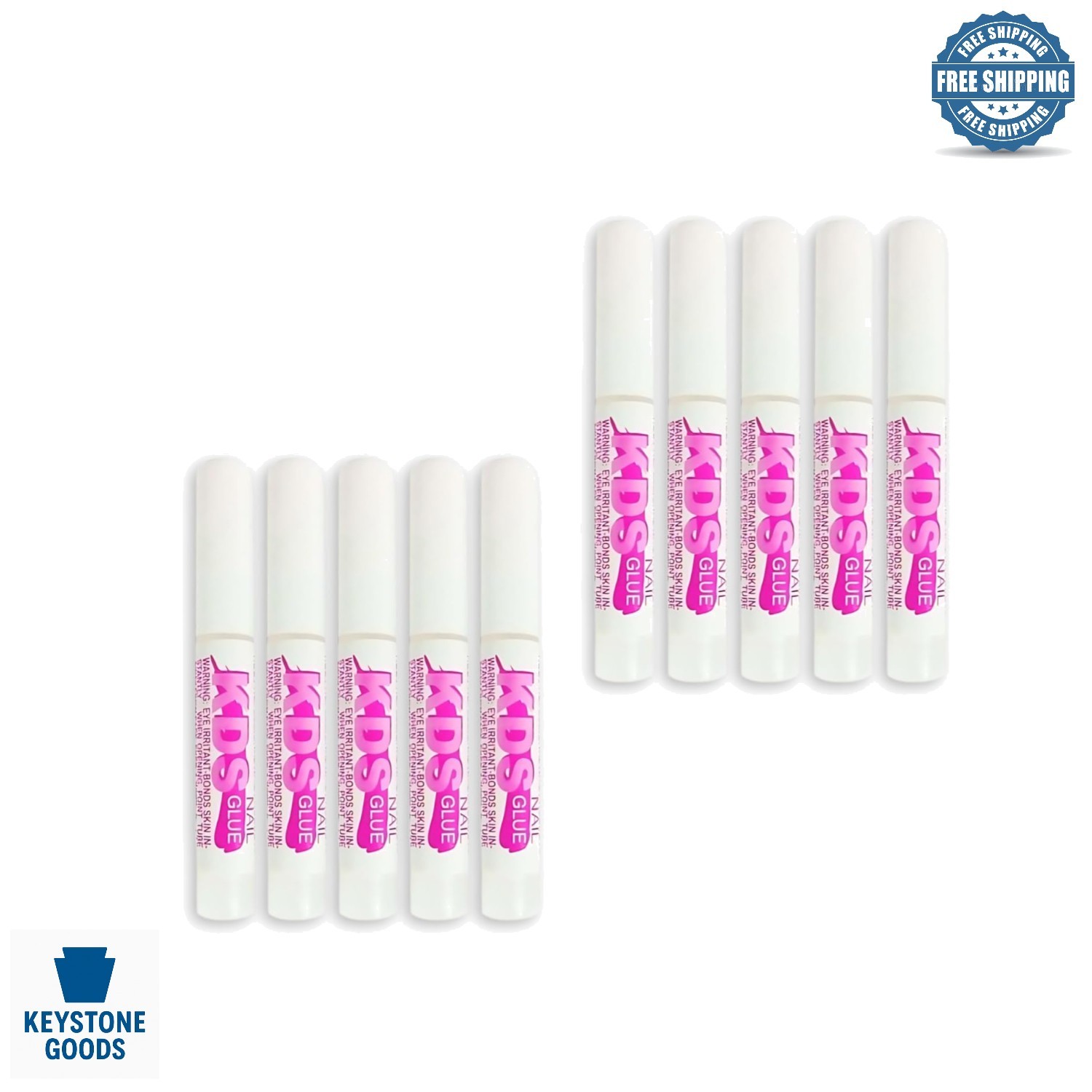 KDS Professional Nail Tip Extension Glue – Fast Drying, Water Resistant