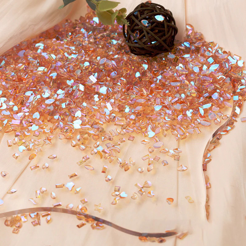 Mini Aurora Nail Rhinestones (50pieces)