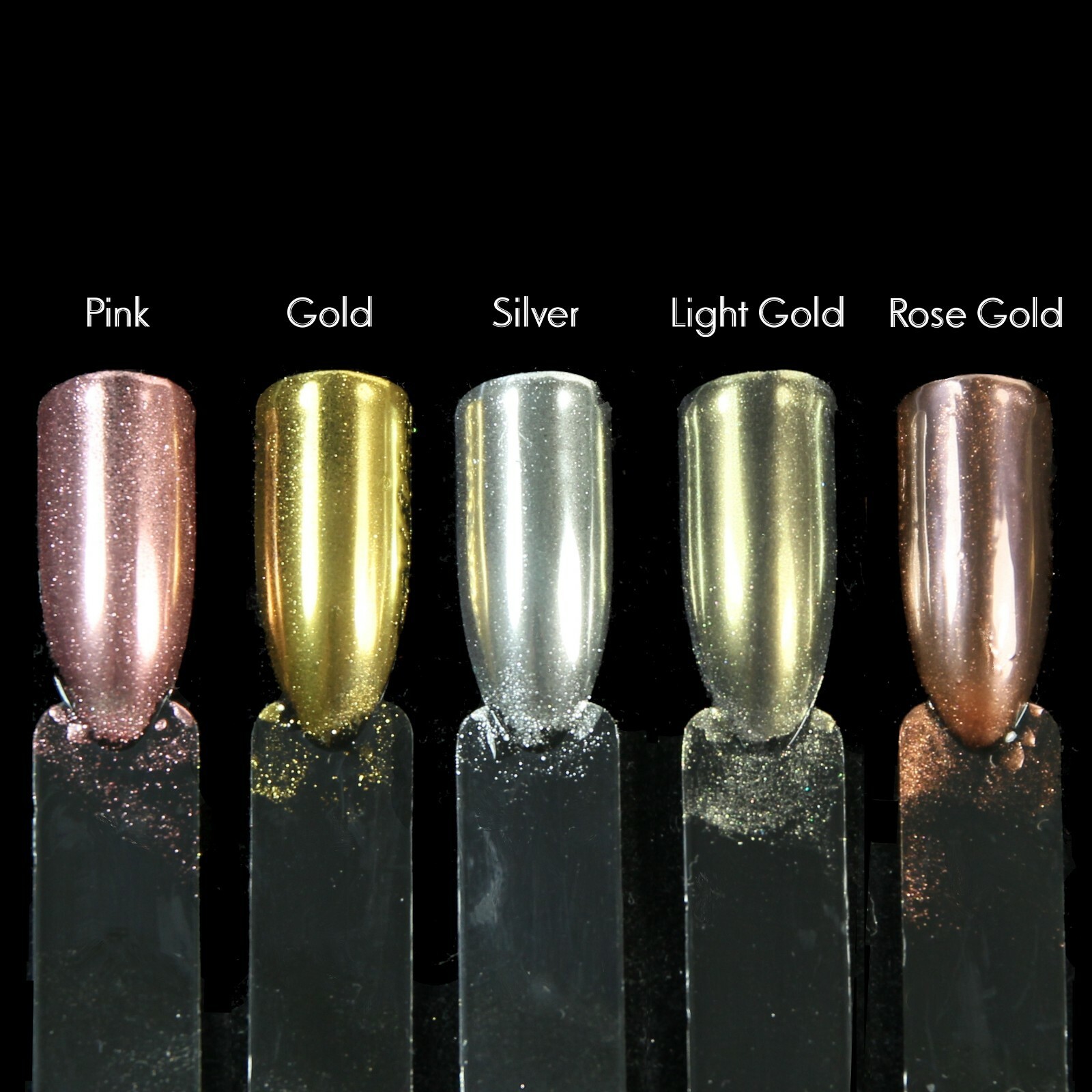 High Quality Chrome Effect Mirror Powder Holo Pigments Holographic Nails Silver