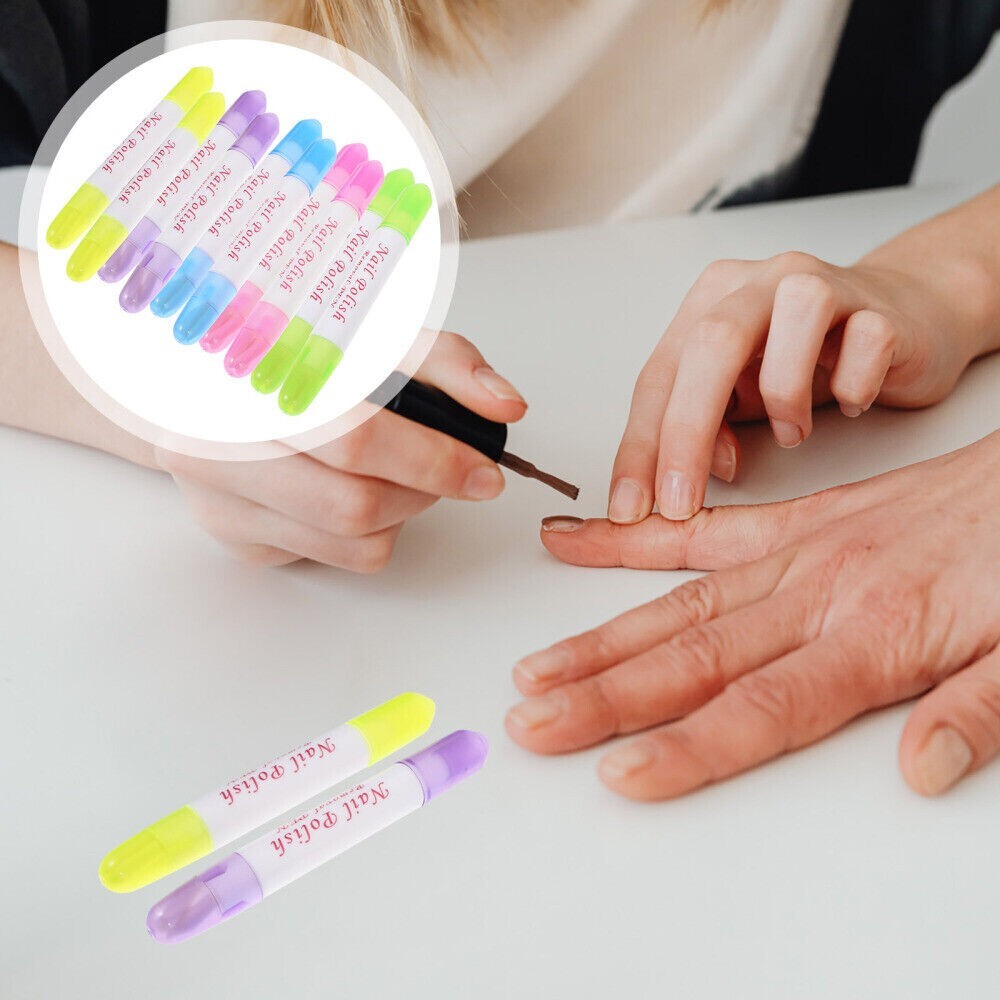 1 PC NAIL POLISH REMOVER Corrector Pen Art Varnish Correction Pens+ 3 Tips FREE