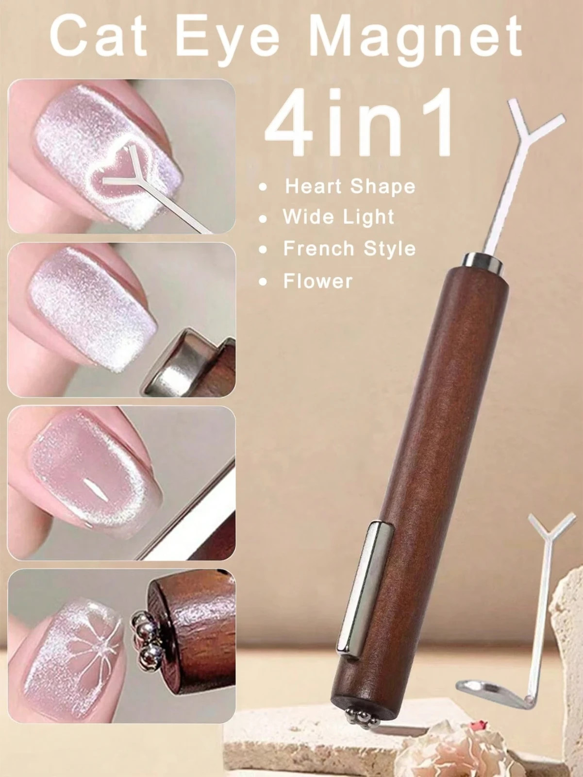 Cat Eye Magnet Nail Tool Stick for Magnetic Gel Polish