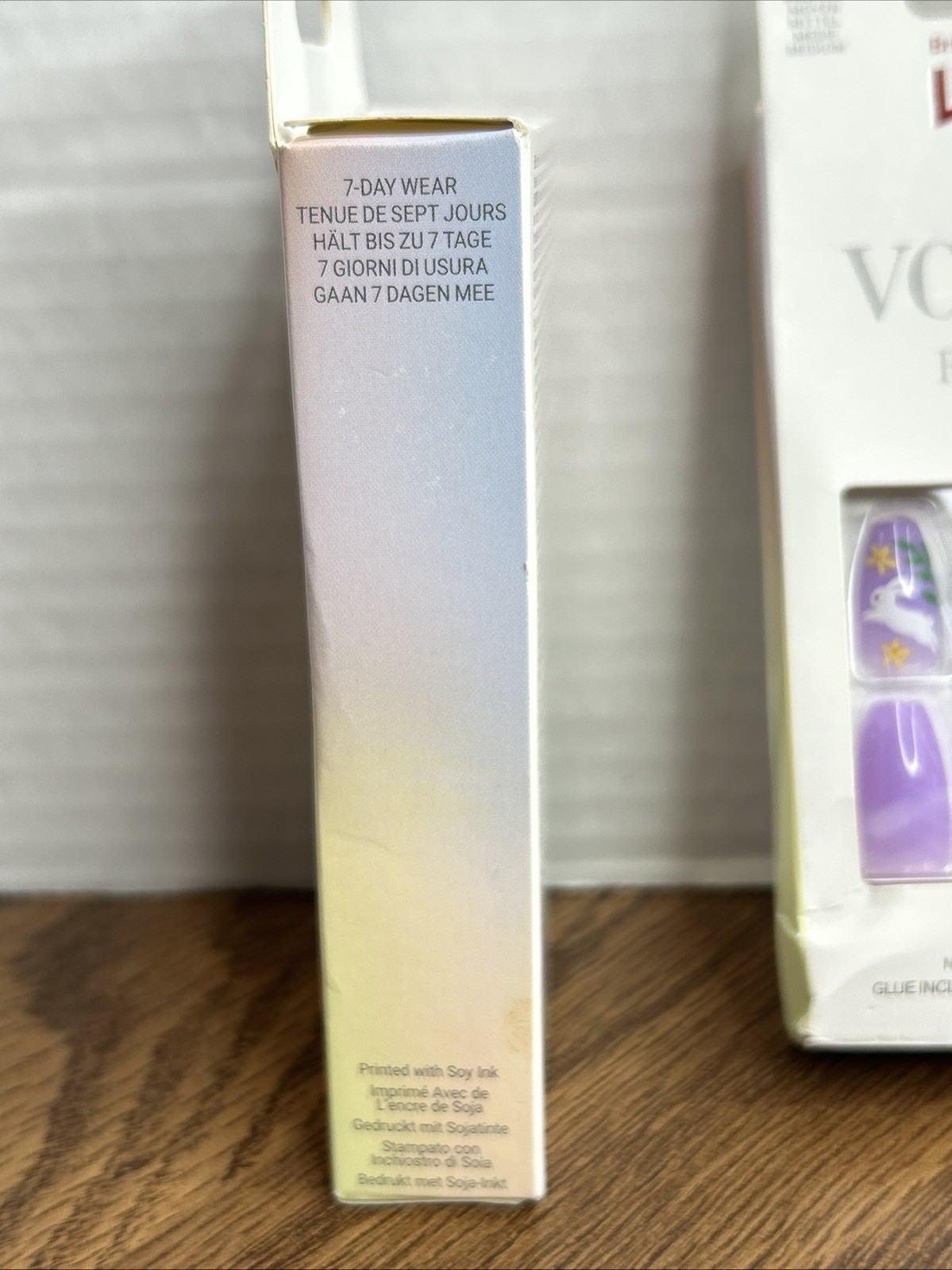 Kiss Voguish Fantasy Bunny Purple Delights Medium Nails – Lot of 2