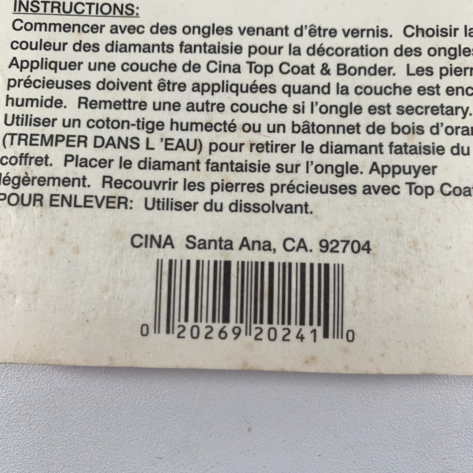 Nail Art Gem Rhinestones DAG-120 Vintage Cina Dial-a-Gem NOS NIP