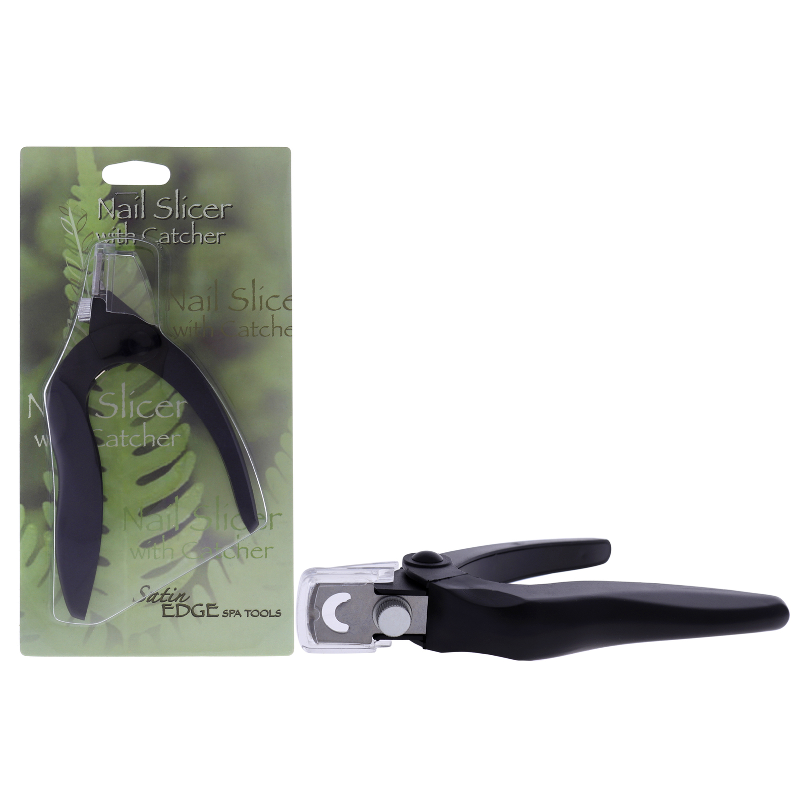 Nail Slicer With Catcher by Satin Edge for Unisex – 1 Pc Nail Slicer