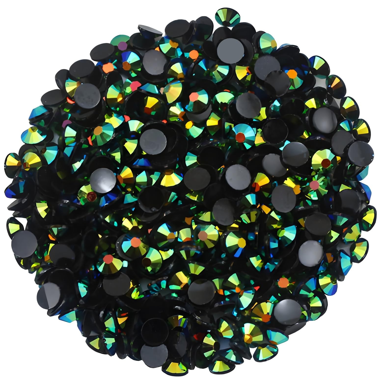 1440 Pcs SS20 5mm Flatback Rhinestones for Nails Art Crafts Glitter Round Shi…