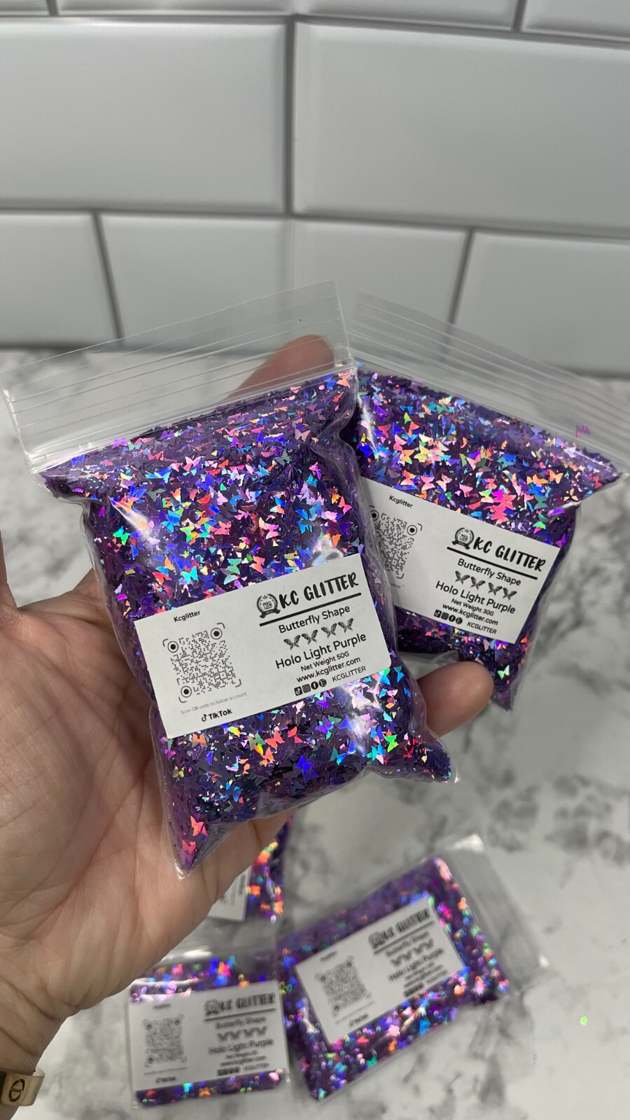 Solvent Resistant BUTTERFLY shape Glitter U Choose Color Nail Art Face Crafts
