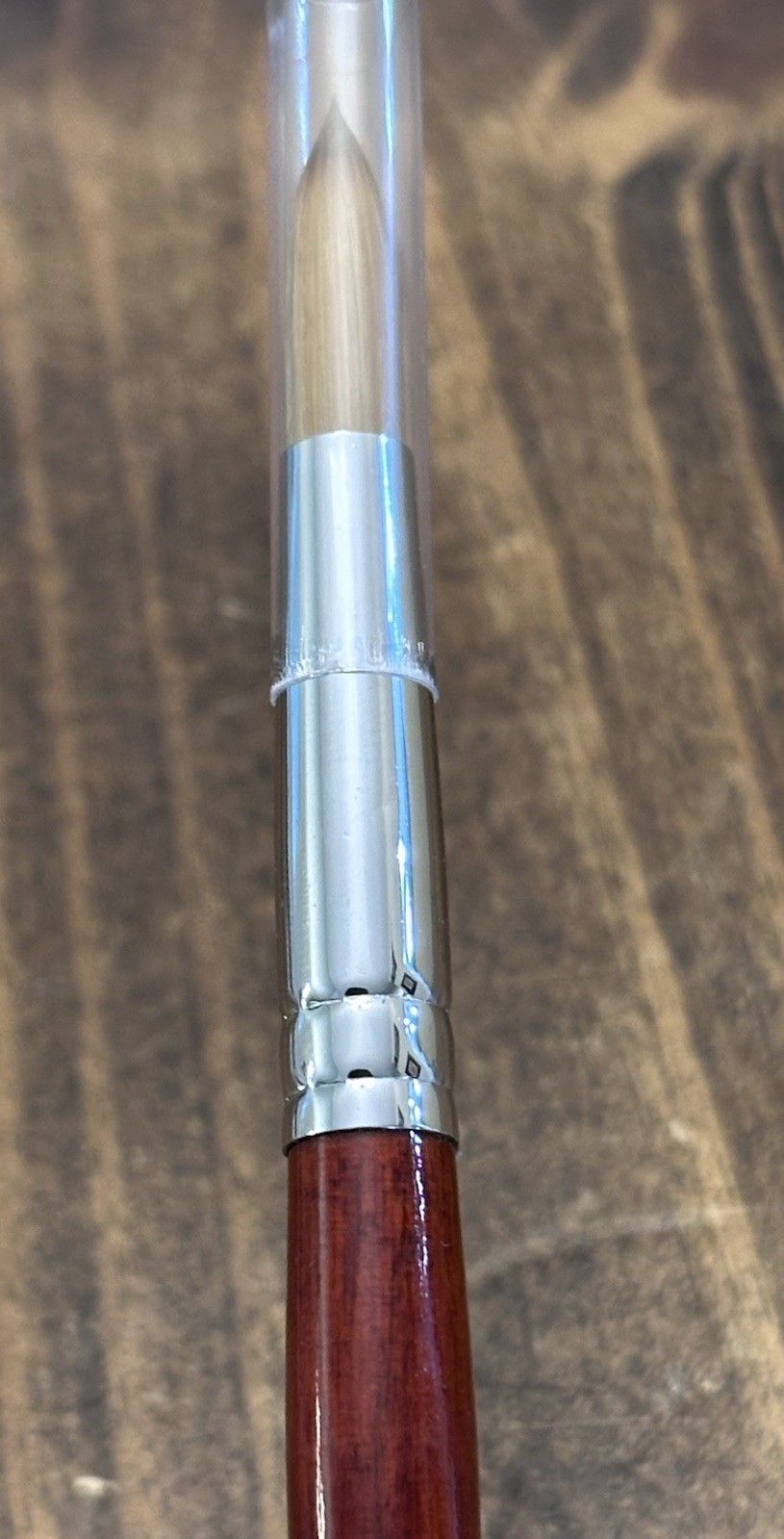 Kolinsky Sable Acrylic Nail Art Brush Round Red Wood Handle Professional size 20