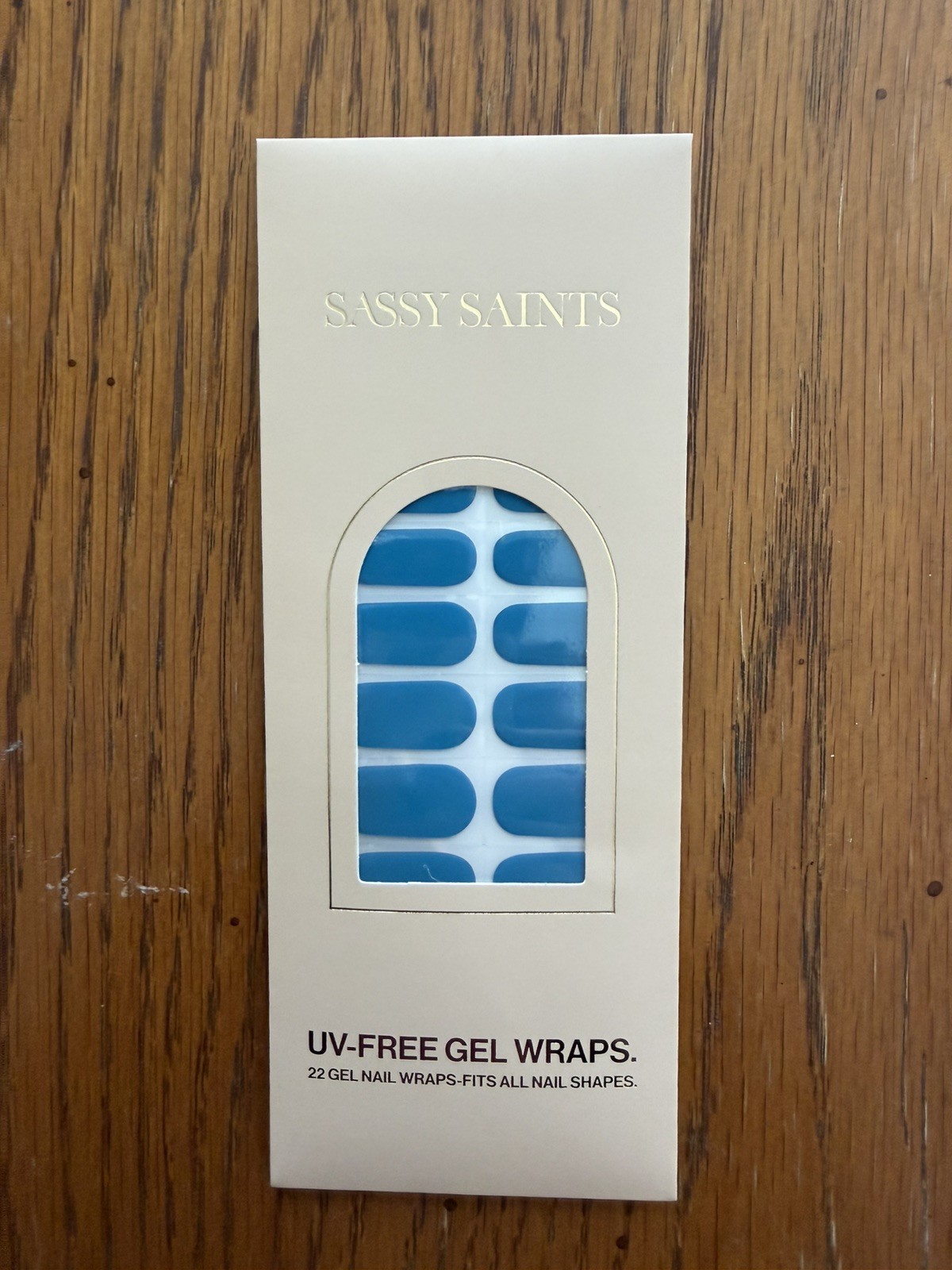Sassy Saints UV Free Gel Nail Wraps Set of 4 – ALL NEW