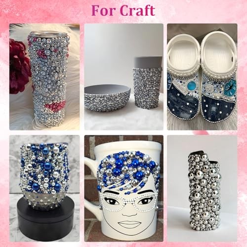 Belleboost Silver Nail Charms and Gems, Half Round Flatback A21 1 box silver